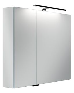 Зеркальный шкаф с подсветкой Sancos Hilton Z900 90см белый